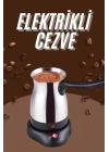 Çelik Kahve Makinesi Cezve 800 Watt Paslanmaz Çelik Türk Kahvesi Makinesi