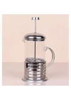 Çelik Kulplu Cam French Press - 350 ml