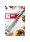 Çelik Misketli Yaylı Açılır Kapanır Çırpıcı 304 Paslanmaz Çelik Çırpıcı Çırpma Teli