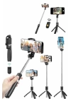 Cep Telefonu Tripod Standı Manyetik Selfie Sopa Bluetooth Uzaktan Kumandalı