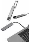 Çevirici Dönüştürücü Adaptör Macbook 3 In 1 Type-C To Hdmı USB 3.0