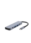 Çevirici Dönüştürücü Adaptör Macbook 3 In 1 Type-C To Hdmı USB 3.0