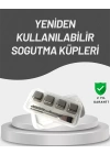 Çevre Dostu Metal Buz Küpü ve Kullanışlı Klips Seti