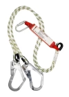 Çift Bacaklı Şok Emicili Lanyard Büyük Kancalı