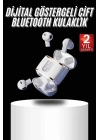 Çift Kulaklıklı Kulakiçi Bluetooth ANC ENC Kablosuz Kulaklık