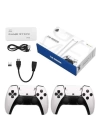 Çift Oyun Kollu 4K HD Ekran Nostaljik 20.000 Oyunlu Beyaz Game Stick