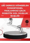 Çift Su Akış Modlu Musluk Başlığı – 360° + 720° Tam Dönebilen 3 Kollu Yapı