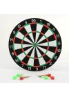 Çift Taraflı 30 Cm Dart Tahtası Ve 4 Adet Ok 6aly716