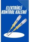 Çift Uçlu Kontrol Kalemi Elektrik Test Kalemi Şeffaf