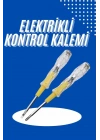 Çift Uçlu Kontrol Kalemi Elektrik Test Kalemi Şeffaf
