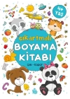 Çıkartmalı Boyama Kitabı - 4 Yaş +