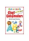 Çıkartmalı Çizgi Çalışmaları Harflerle İlgili Aktiviteler