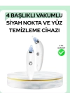 Cilt Dostu Vakumlu Siyah Nokta Temizleyici – Siyah Nokta, Yağ ve Makyaj Kalıntılarına Karşı Etkili Temizlik Cihazı