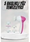 Cilt Temizleme ve Masaj Aleti 5 Başlıklı Akne ve Sivilce Önleyici