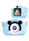 Çocuk Dijital Fotoğraf Makinası 20 Mp Video Kaydedici 2.0 İnç Çift Kameralı