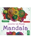 Çocuklar İçin Boyama - Mandala