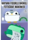 Çocuklar için Fotoğraf Makinesi Anlık Baskı Makinesi HD Görüntü Kalitesi
