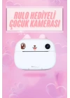 Çocuklar İçin Özel Fotoğraf Makinesi Farklı Desen Seçenekli 3 Adet Rulo