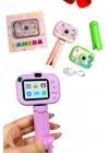 Çocuklara Özel Ayaklı Mini Fotoğraf Makinesi Dijital LCD Ekran