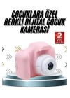 Çocuklara Özel Fotoğraf Ve Video Çeken Mini Çok Renkli Fotoğraf Makinesi