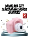 Çocuklara Özel Fotoğraf Ve Video Çeken Mini Çok Renkli Fotoğraf Makinesi