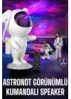 Çocuklara Özel Projeksiyon Astronot Lamba Speaker Sevimli