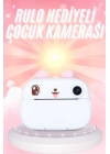 Çocuklara Özel Şirin Tasarımlı Mini Fotoğraf Yazıcısı 3 Adet Rulo Hediyeli