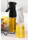 Çok Amaçlı Cam Şişe Püskürtmeli Dağıtıcı Yağdanlık Limonluk Sirke Sosluk Spreyi Siyah