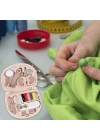 Çok Fonksiyonlu Mini Çanta Boy Seyahat Tipi Dikiş Seti
