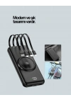 Çoklu Cihaz Uyumu ile Kablolu ve Kablosuz Şarj – Pratik Powerbank