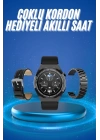 Çoklu Kordon Hediyeli Akıllı Saat Çağrı Cevaplama Müzik Dinleme Dokunmatik Ekran