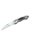 Cr 0124 Rd Kamp Çakı 20 Cm - Metal Desenli Sap, Kılıflı, Kutulu