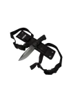 Crkt 1520 Pasific Tactical Outdoor Bıçak 24 Cm - Bacakampamp Kol Kılıflı, Kauçuk Kaymaz Sap