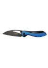 Crkt Pleroma 821a Bl Mavi Kamp / Outdoor Çakı 18cm - Manuel, Kemerlikli, Kutulu