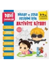 Dahi Çocuklar El Berecerisi Ve Boyama  Dikkat ve Zeka Gelişimi İçin Aktivite Kitabı (3-4 Yaş)