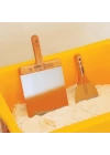 Dekor 002 Macun Ispatulası 8 cm Ahaşap Saplı