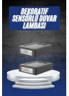 Dekorasyon Aplik Işık Güneş Enerjili Aydınlatma Dekoratif Aydınlatma