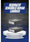 Dekorasyon Aplik Işık Güneş Enerjili Aydınlatma Dekoratif Aydınlatma
