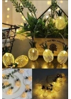 Dekoratif Pilli Pineapple Ananas Pilli Şerit Led Işık (1 Metre)