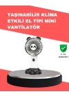 Dekoratif Tasarımlı USB Şarjlı El Vantilatörü