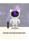 Dekoratif ve Fonksiyonel Astronot Projeksiyon Aydınlatma