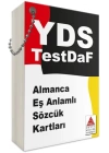 Delta Kültür Almanca Eşanlamlı Sözcük Kartları / YDS TestDaF