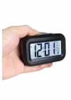 Dijital Masa Saati Termometreli Takvim Çalar Saat Led Ekran Pilli