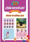 Dikkat ve Görsel Algı - Kral Şakir Zihin Becerileri Aktivite Kitabı