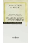 Dillerin Kökeni Üstüne Deneme - Hasan Ali Yücel Klasikleri (Ciltli)