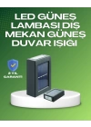 Dış Mekan Güneş Paneli ile Aydınlatma Lambası