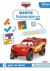 Disney Eğitsel Arabalar Çıkartmalı Mantık Bulmacaları
