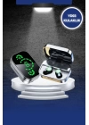 Dokunmatik Akıllı Saat Yeni Nesil Kulaklık Kampanyası Bluetooth Bağlantılı ANC Özelliği