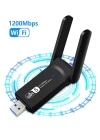 Dual Band Ac1200 Usb 3.0 Adaptör Kablosuz Wifi Yükseltici