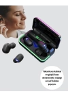 E10 Powerbank Şarjlı Bluetooth 5.1 Kulaklık Spor ve Oyun İçin